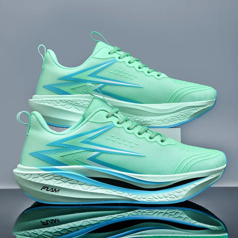 Carbon Fiber Running Shoes for Youth - Breathable & Slip-Resistant