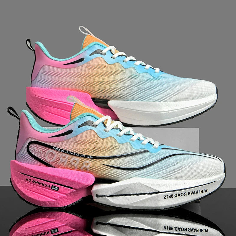 Carbon Fiber Running Shoes - Lightweight & Breathable