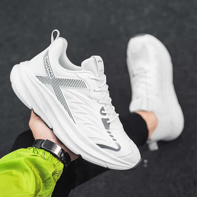 Men's Breathable Casual Sneakers - All Season Comfort