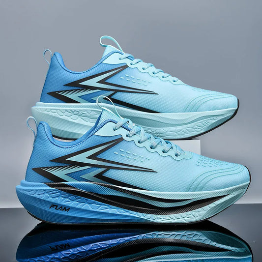 Carbon Fiber Running Shoes for Youth - Breathable & Slip-Resistant