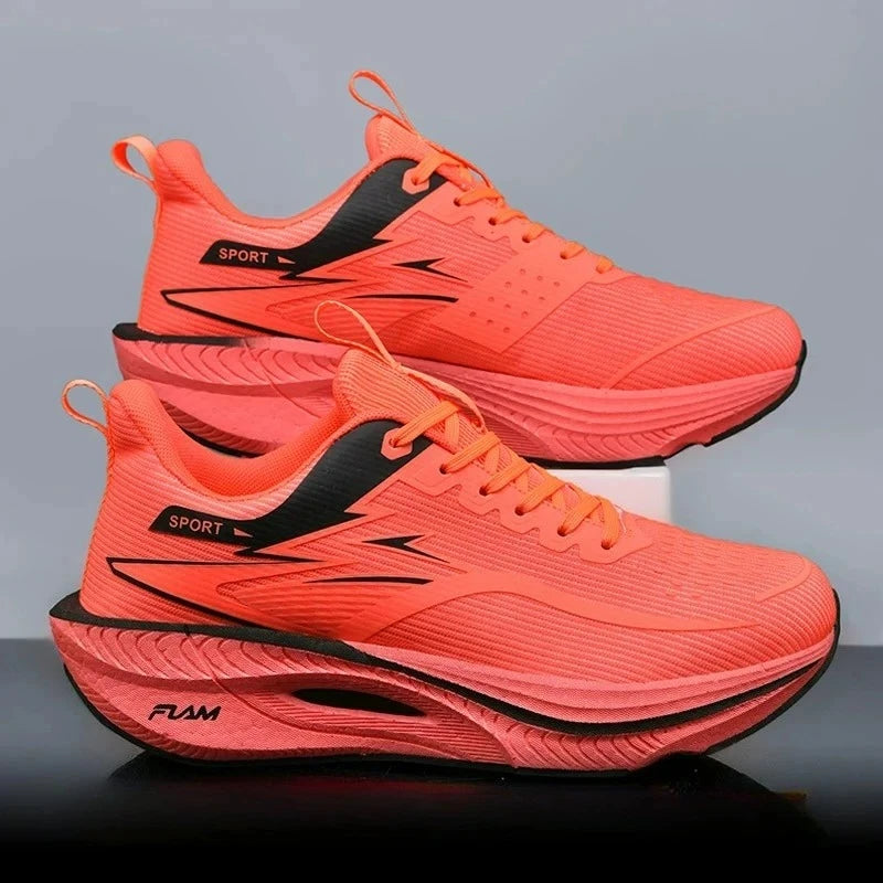 Moda feminina esportes tênis de corrida ao ar livre casual respirável leve masculino confortável atlético antiderrapante tênis caminhada