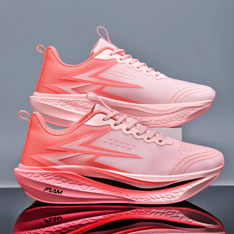 Carbon Fiber Running Shoes for Youth - Breathable & Slip-Resistant
