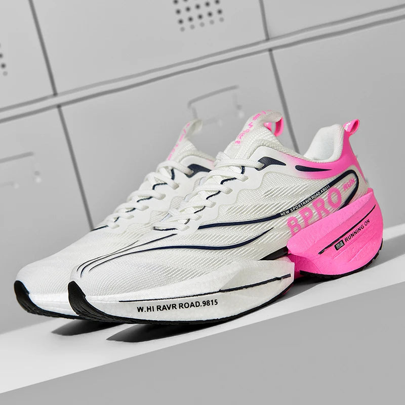 Carbon Fiber Running Shoes - Lightweight & Breathable