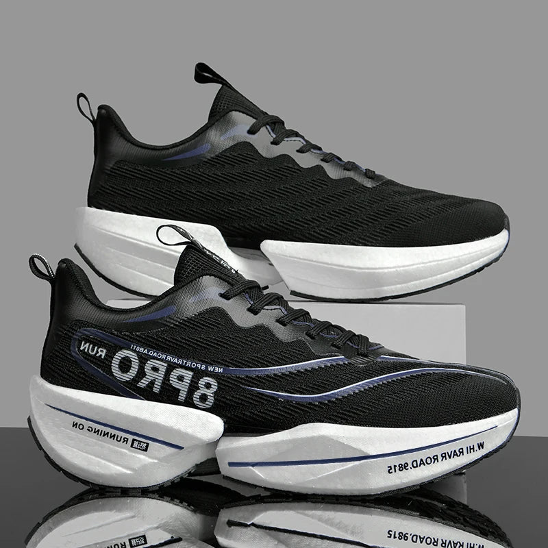 Carbon Fiber Running Shoes - Lightweight & Breathable