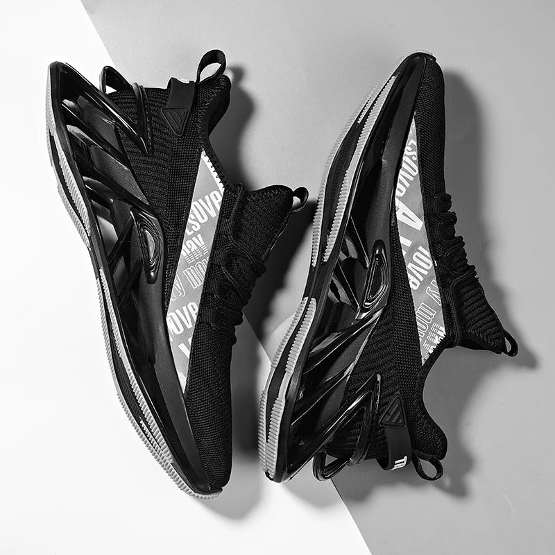 sapato masculino tênis masculino Tênis Masculinos, Casuais, de Luxo, Confortáveis, Tênis de Treinamento, Respiráveis, Estilo Mocassim, de Corrida