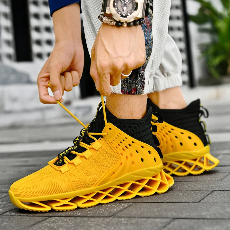 sapato masculino tênis masculino Tênis Masculinos, Casuais, de Luxo, Confortáveis, Tênis de Treinamento, Respiráveis, Estilo Mocassim, de Corrida