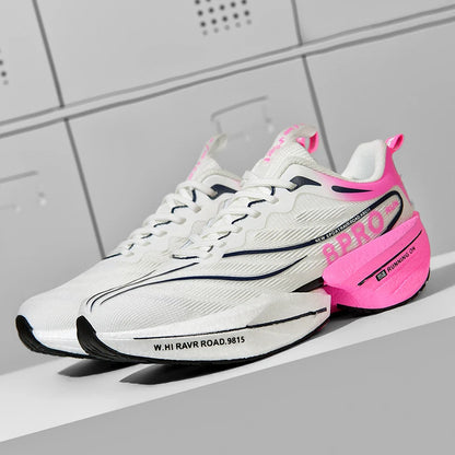 Carbon Fiber Running Shoes - Lightweight & Breathable